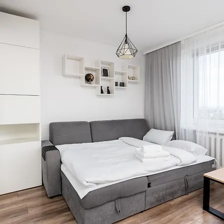 Park Tysiaclecia Grey Studio Daire *