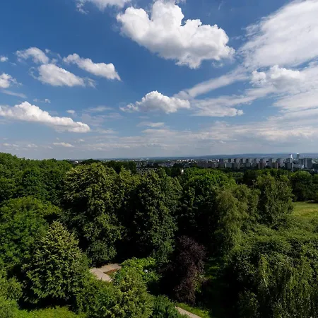 Daire Park Tysiaclecia Grey Studio Krakow